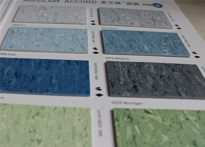 供应洁福pvc地板300雅确胶地板