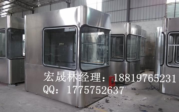 高速公路收费站专用的收费亭生产厂家，青岛不锈钢收费亭制作